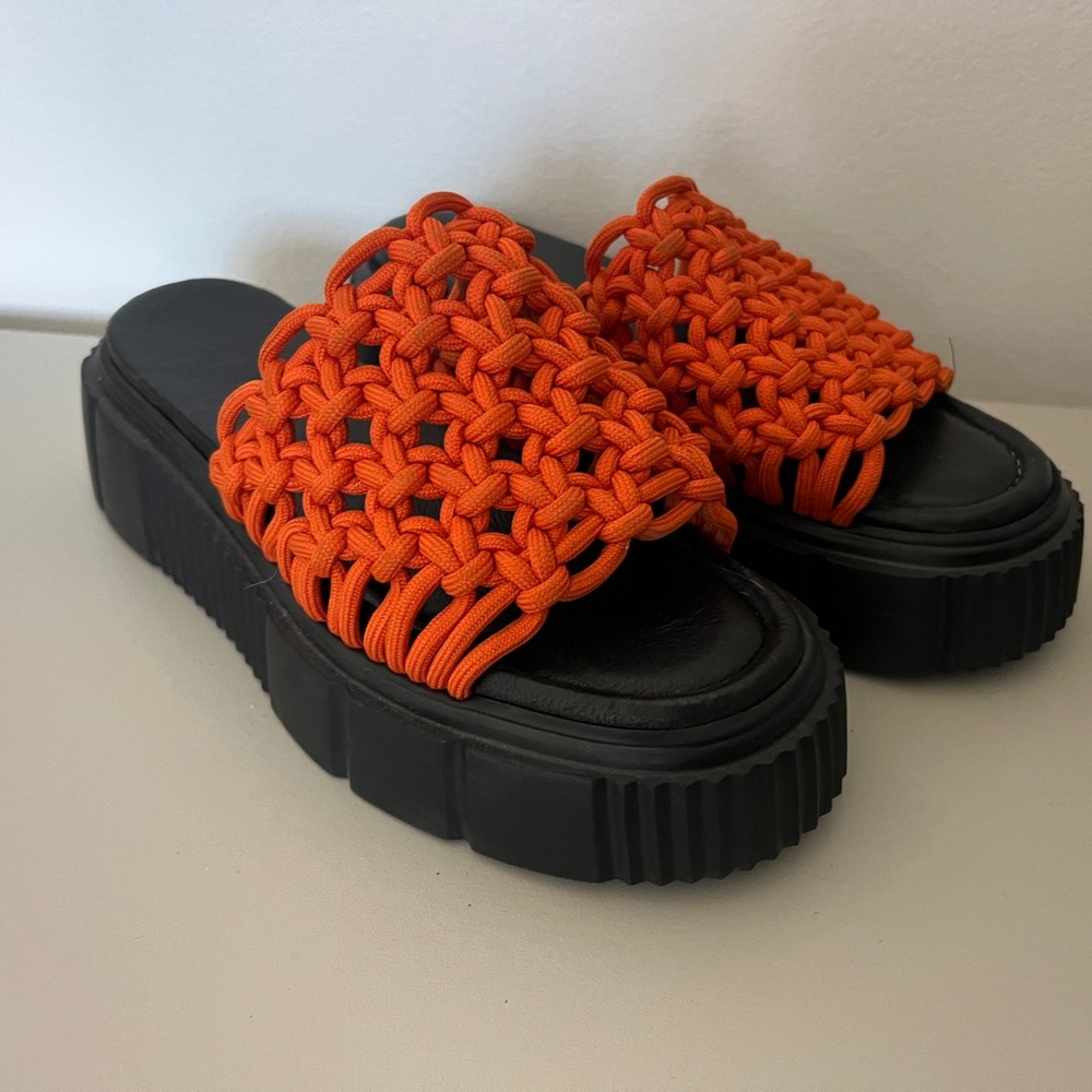 Maeve Orange Sandal